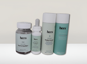 A Comprehensive Review of Hers Hair Products: Insights on Regrowth, Care, and Clinical Outcomes